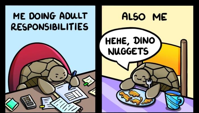 ME DOING ADWLT RESPONSIBILITIES WIYELLY VI