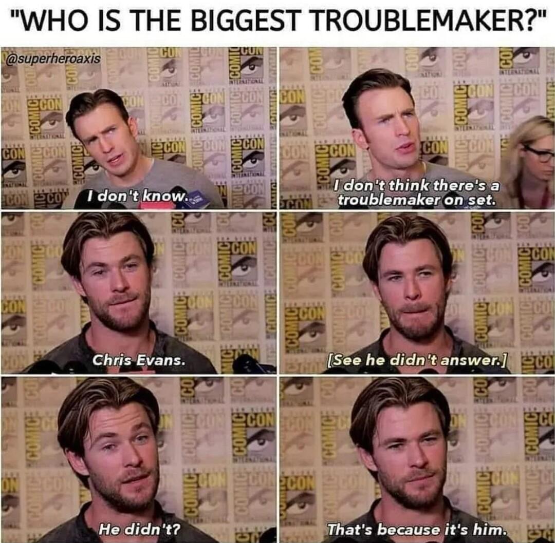 WHO IS THE BIGGEST TROUBLEMAKER iz Y g
