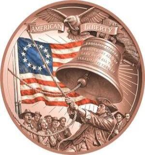AMERICAN LIBERTY PROCLAIM LIBERTY THROUGHOUT ALL THE LAND UNTO ALL THE INHABITANTS THEREOF LEV. XXV X