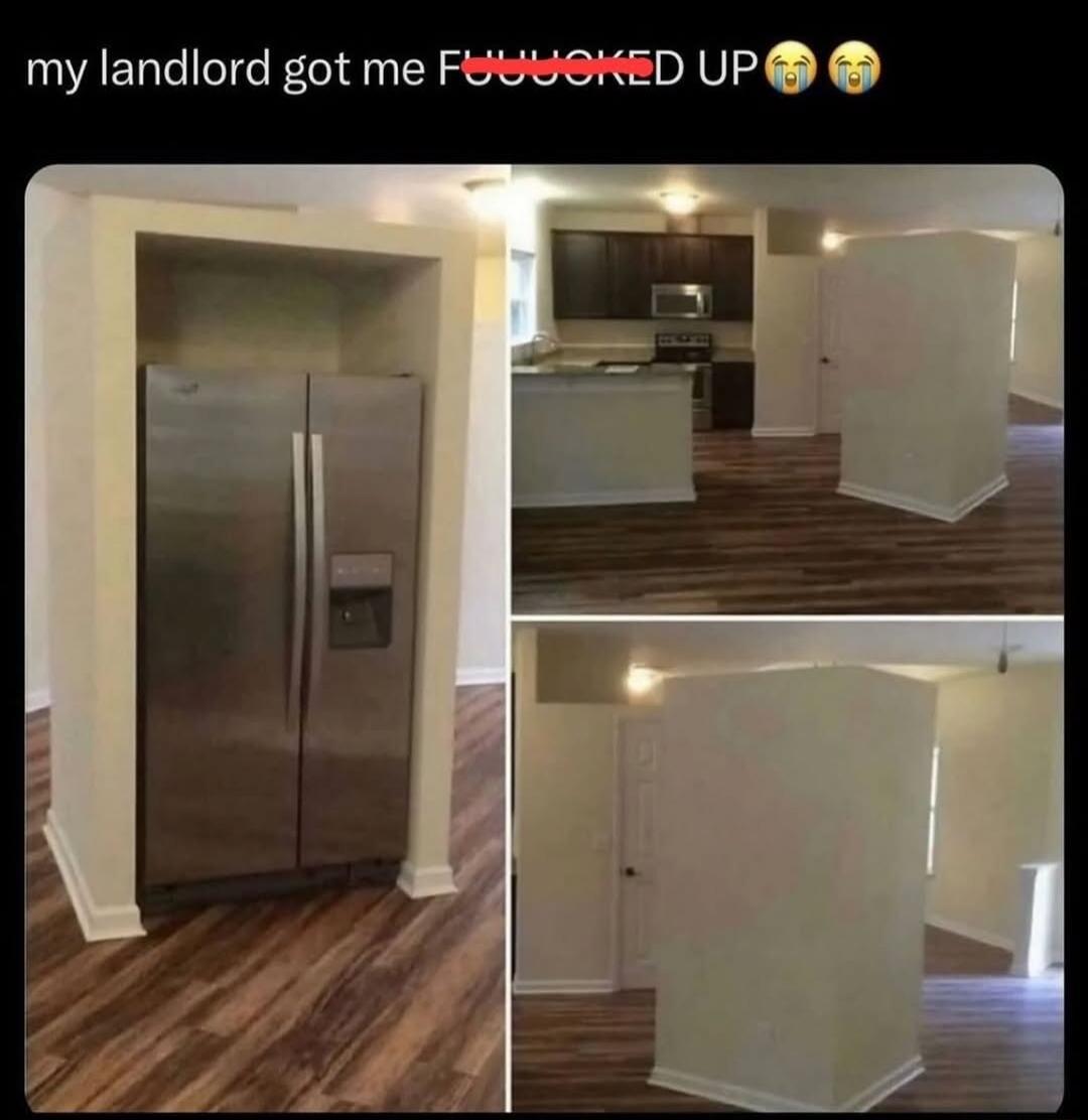 my landlord got me FUUUUCKED UP 😭😭