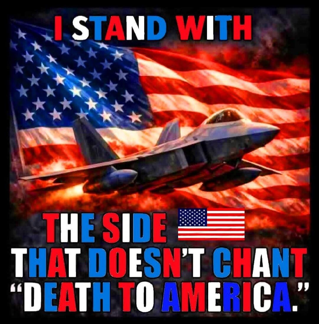 I STAND WITH THE SIDE THAT DOESN'T CHANT 