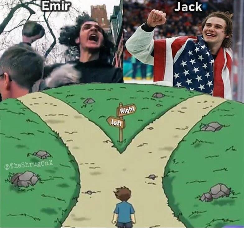 Emir Jack Right left