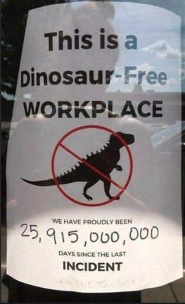 Thisis a pinosaur Free WORKPLACE o 5915000 000 INCIDENT N