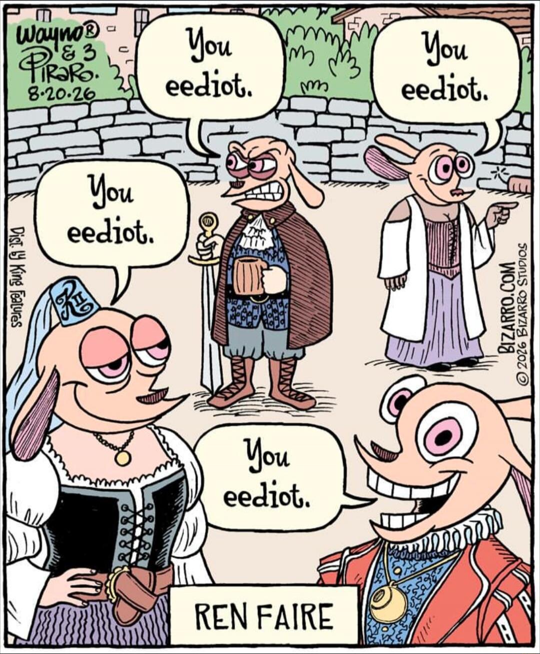 You eediot. You eediot. You eediot. You eediot. You eediot. REN FAIRE