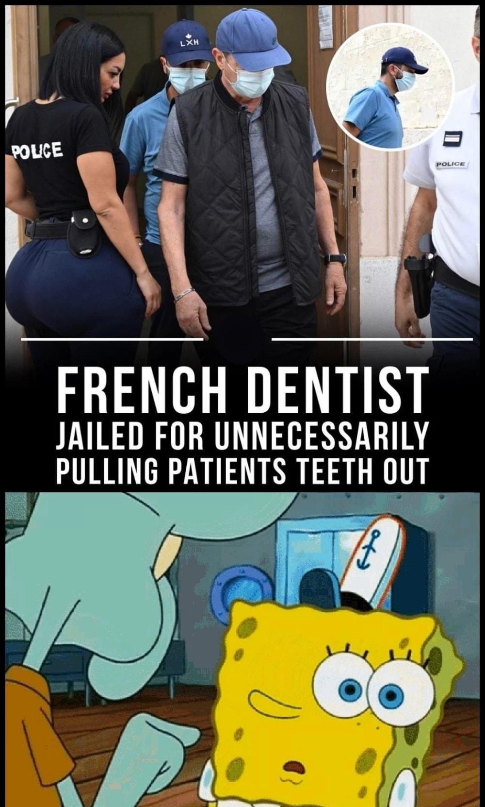 JAILED FOR UNNECESSARILY PULLING PATIENTS TEETH OUT me vl