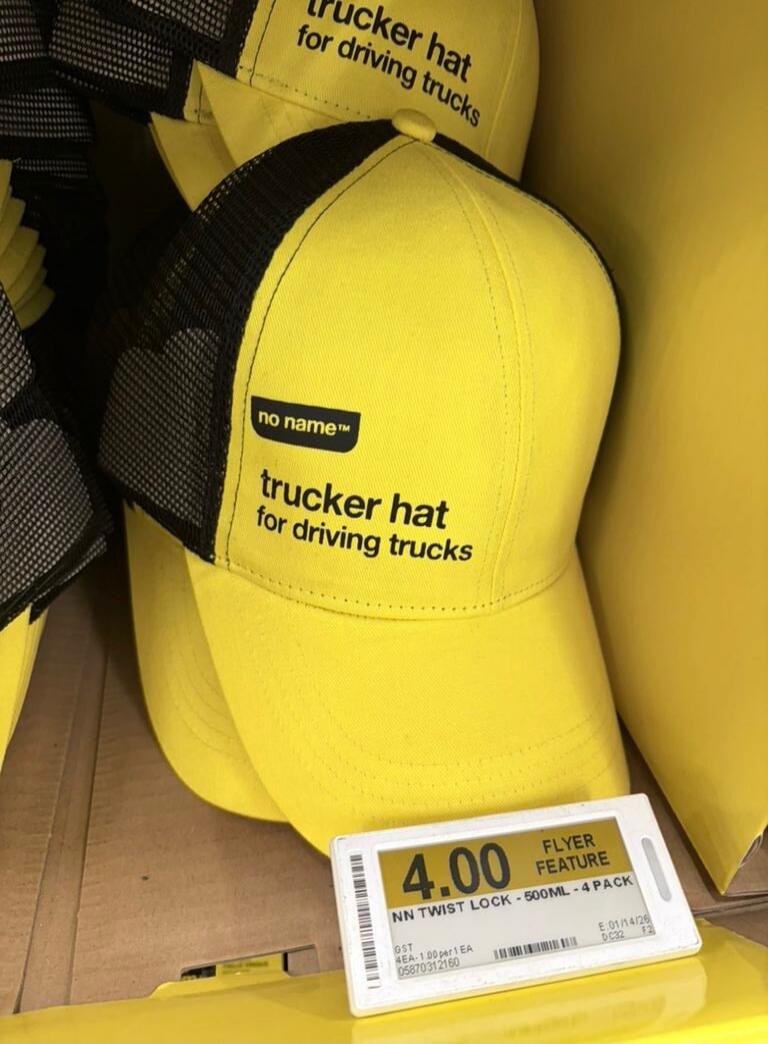 trucker hat for driving trucks
no name™
trucker hat for driving trucks
4.00