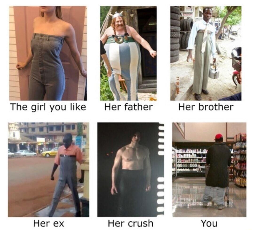 P Her brother