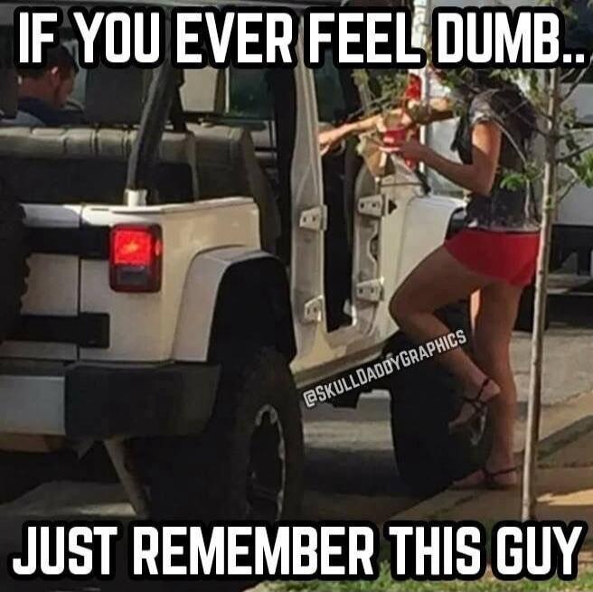 IF YOU EVER FEEL DUMB... JUST REMEMBER THIS GUY @SKULLDADDYGRAPHICS