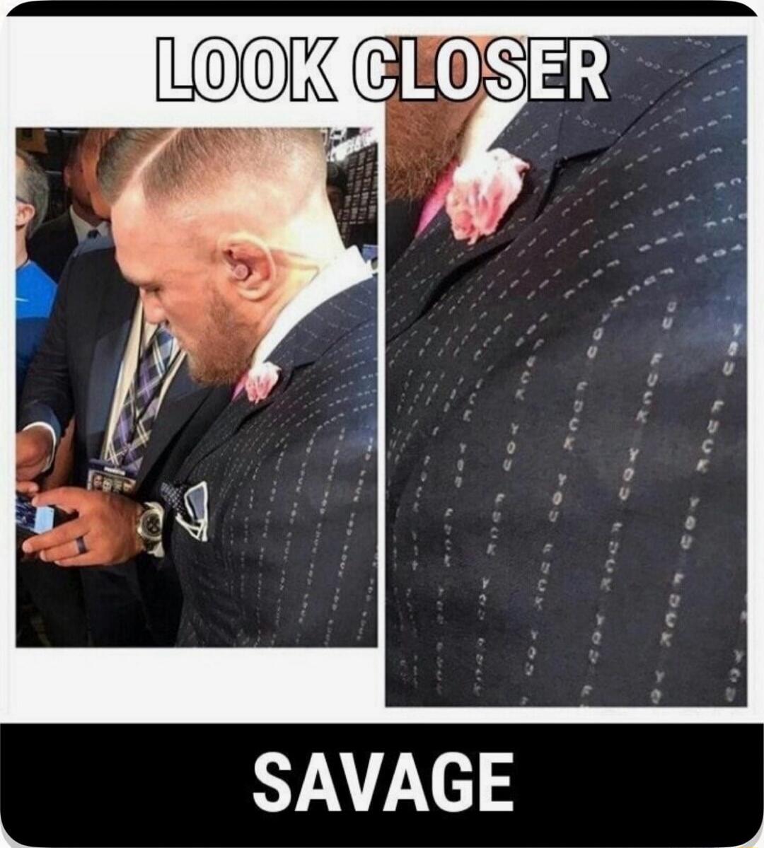 LOOK CLOSER
SAVAGE