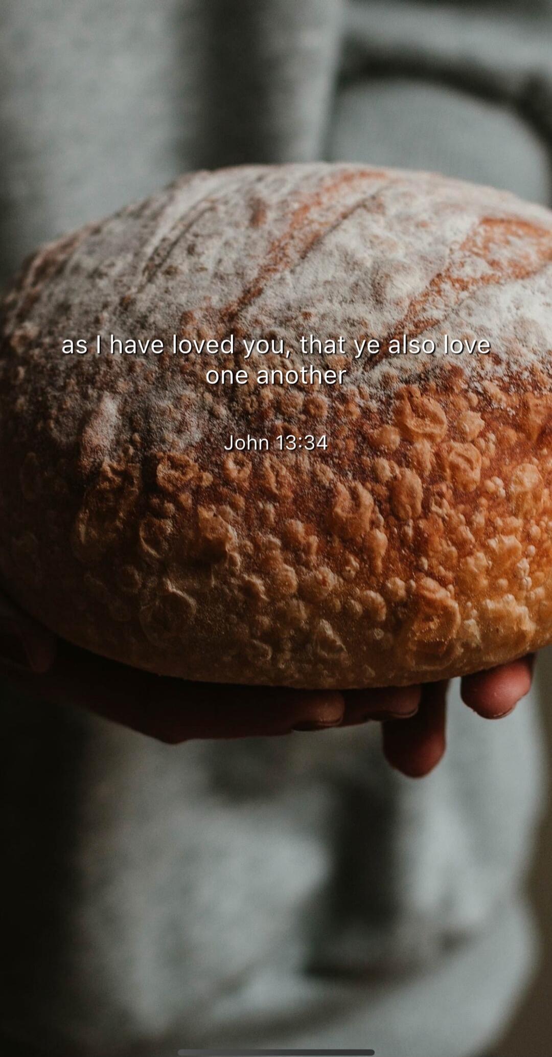 as I have loved you, that ye also love one another
John 13:34