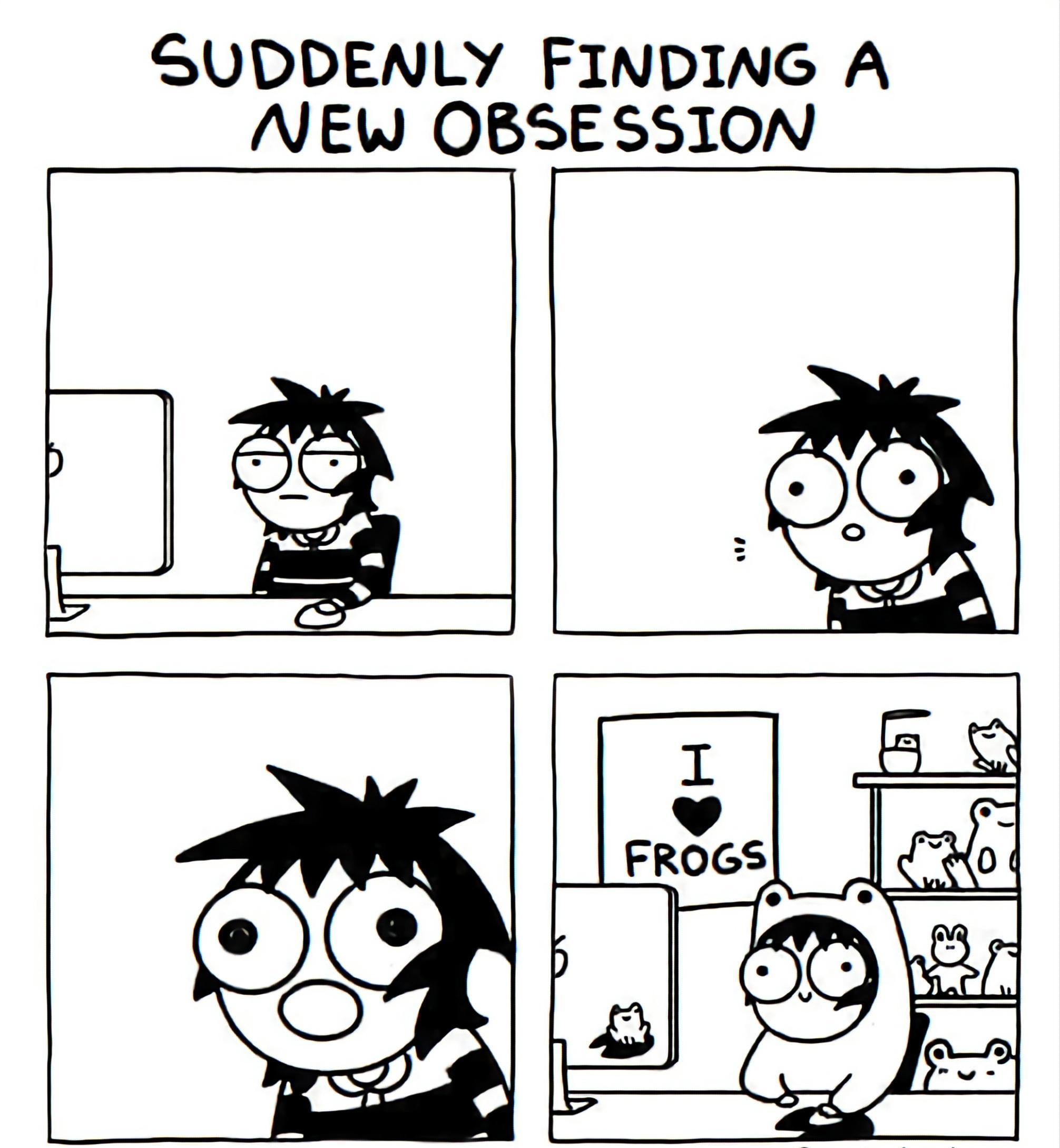 SUDDENLY FINDING A NEW OBSESSION O Sovow Andecsen