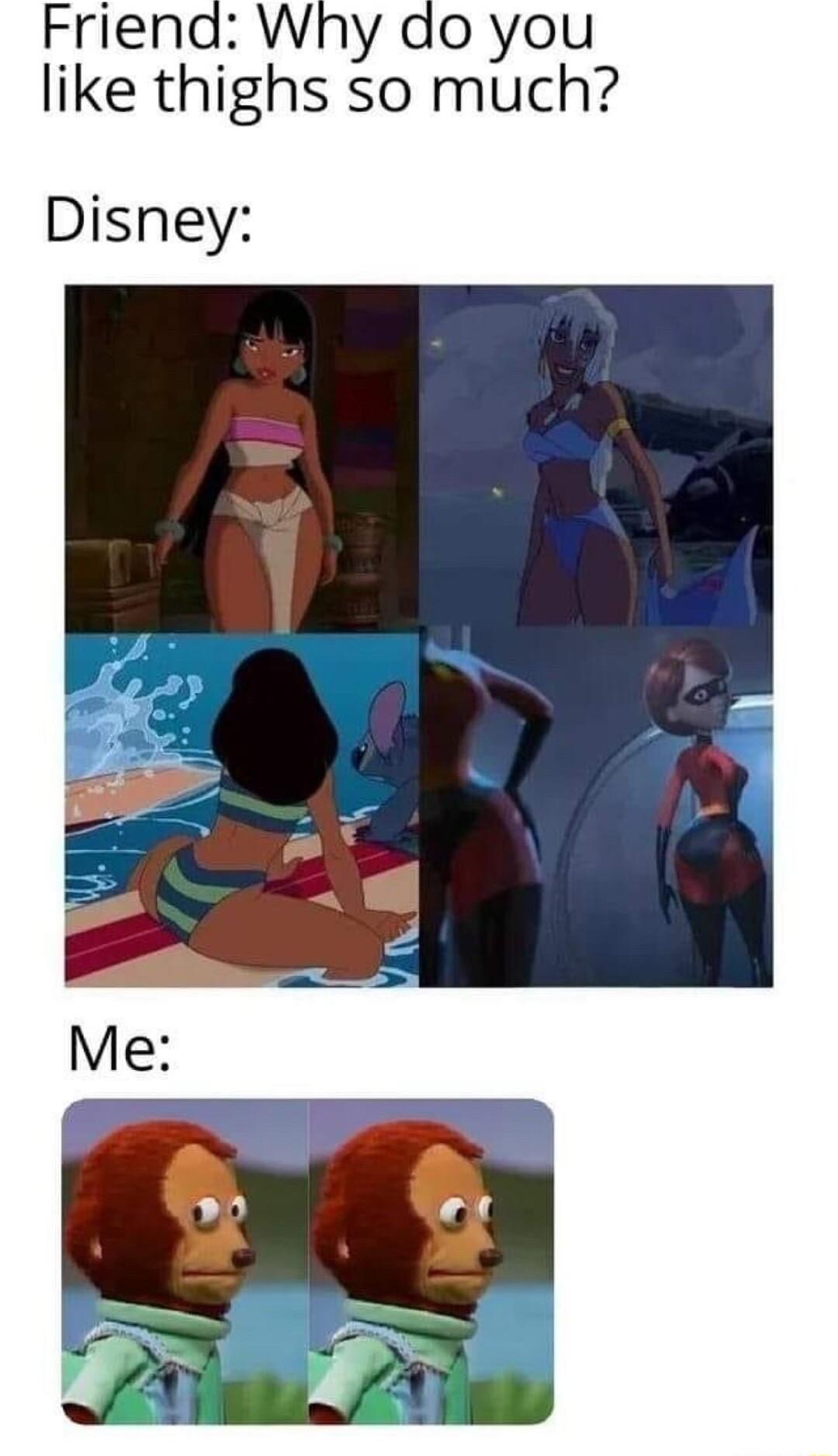 y like thlghs so much Disney