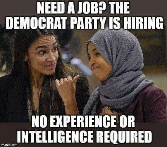 NEED A JOBS THE DEMOCRAT PARTYIS HIRING L9 NO EXPERIENGE OR _INTELLIGENGE REQUIRED