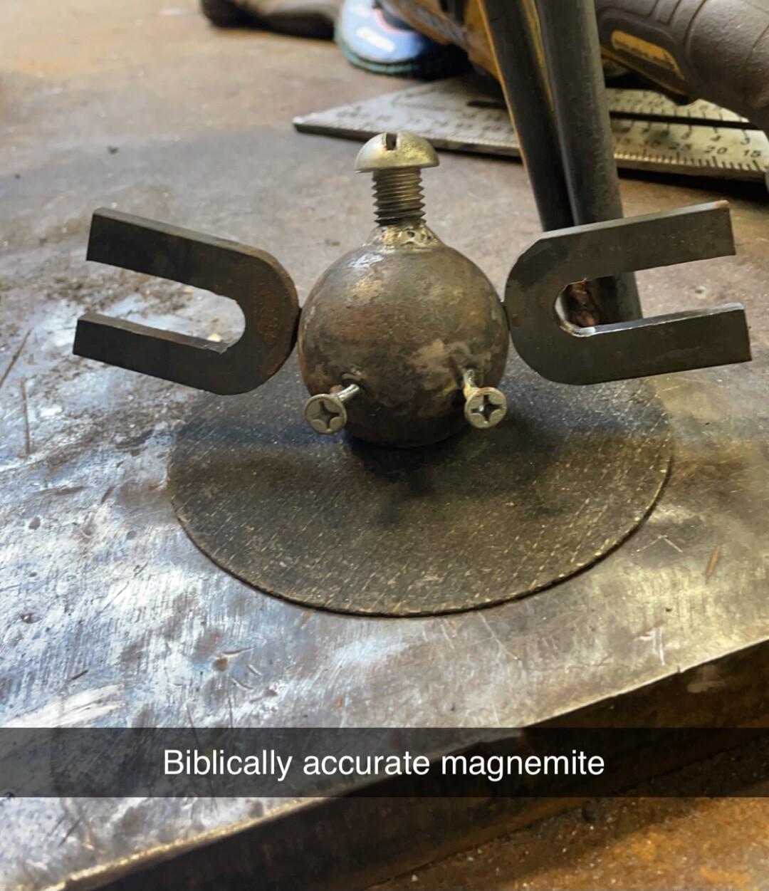 Biblically accurate magnemite R