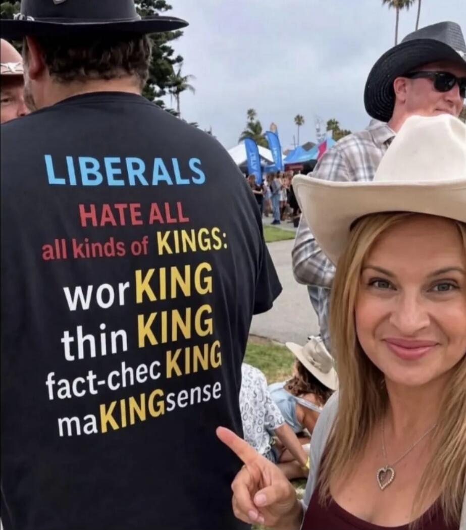 LIBERALS HATE ALL all kinds of KINGS: worKING thinKING fact-checKING maKINGsense