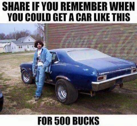 SHARE IF YOU REMEMBER WHEN YOU COULD GET A CAR LIKE THIS