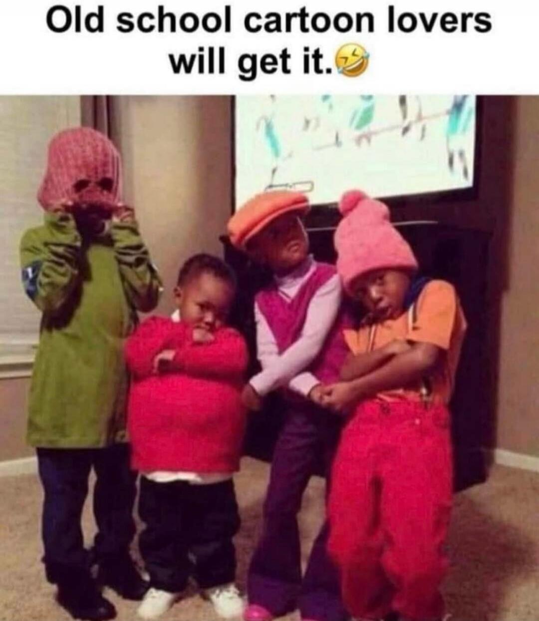 Old school cartoon lovers will get it.