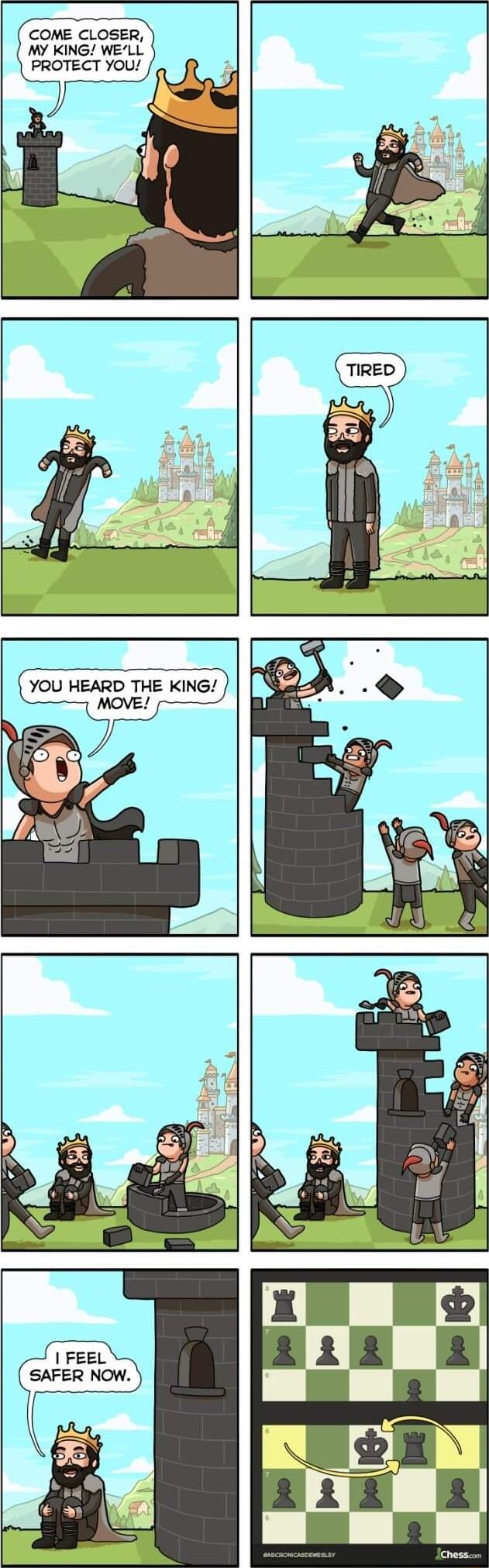 COME CLOSER MY KING WELL PROTECT YOU you HEARD THE KING