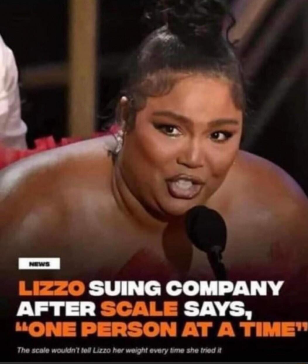 The scale ok i Liz 0 her warght every bme she tred i