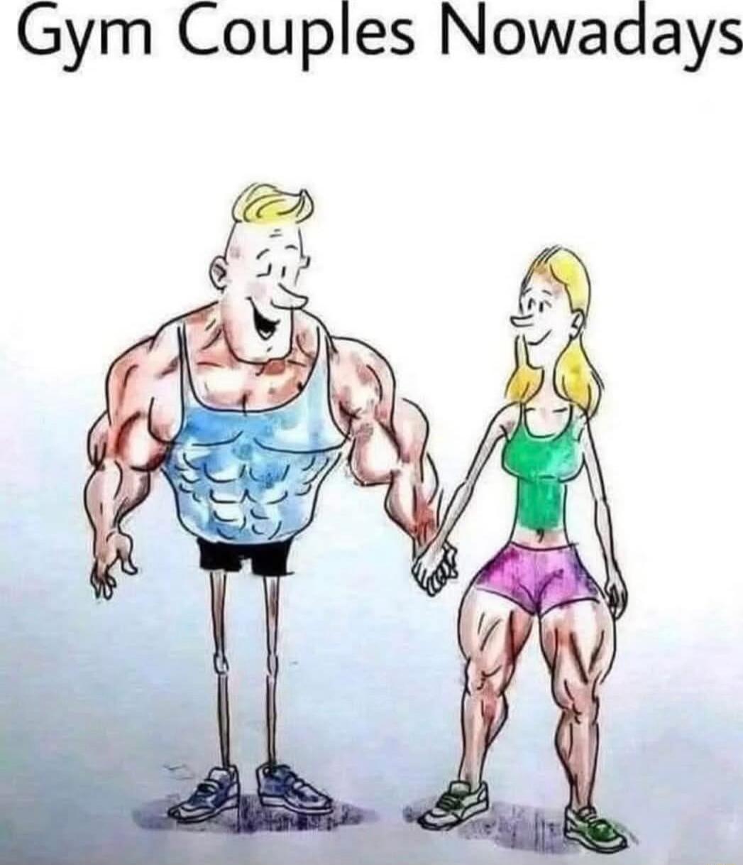 Gym Couples Nowadays