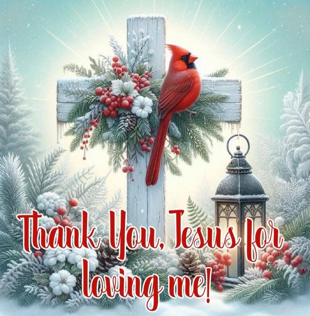 Thank You, Jesus for loving me!