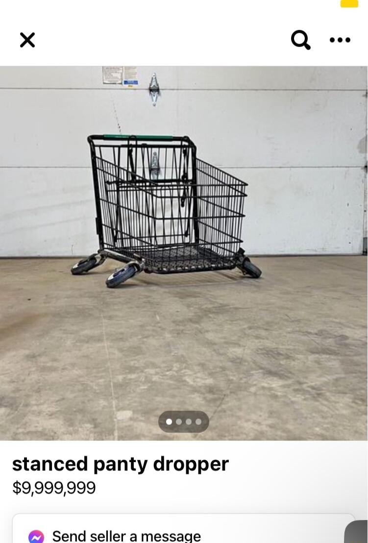 o e stanced panty dropper 9999999 Send seller a message