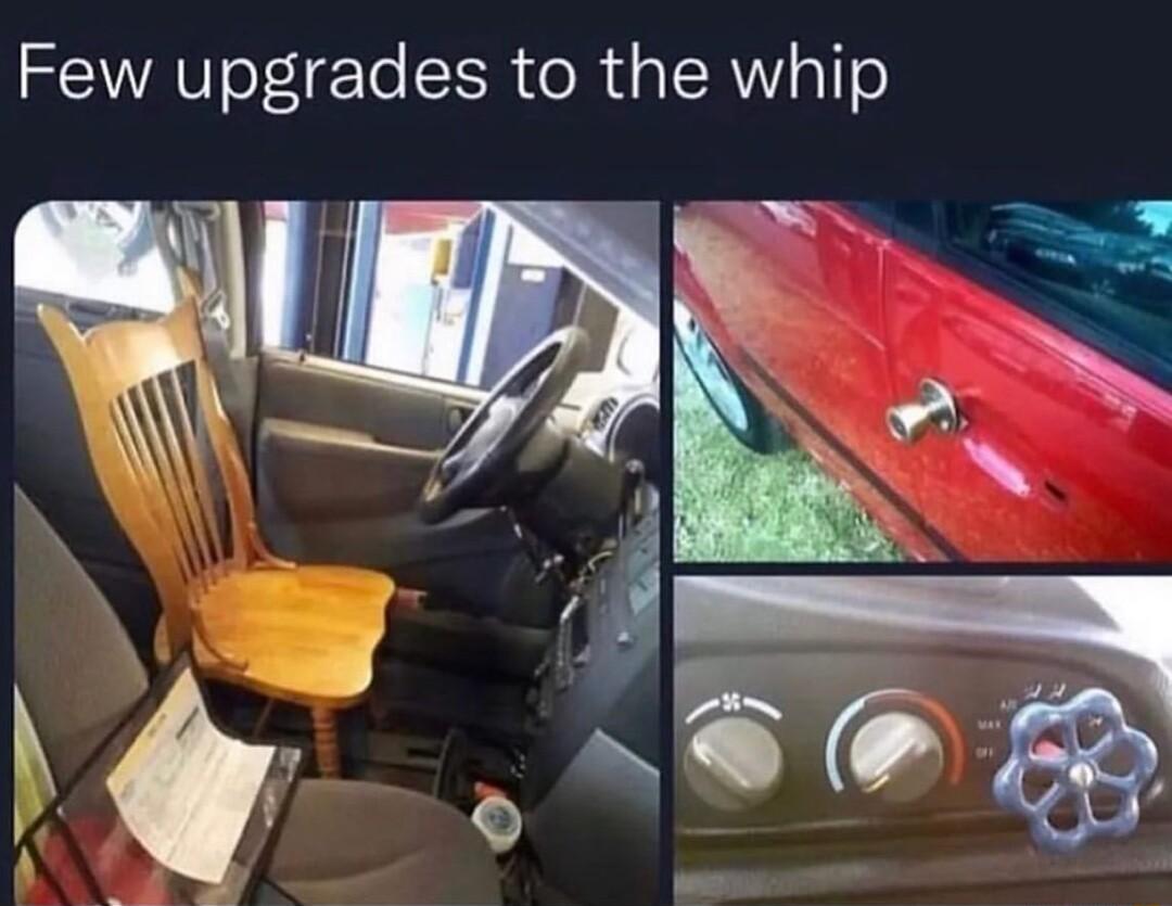 Few upgrades to the whip