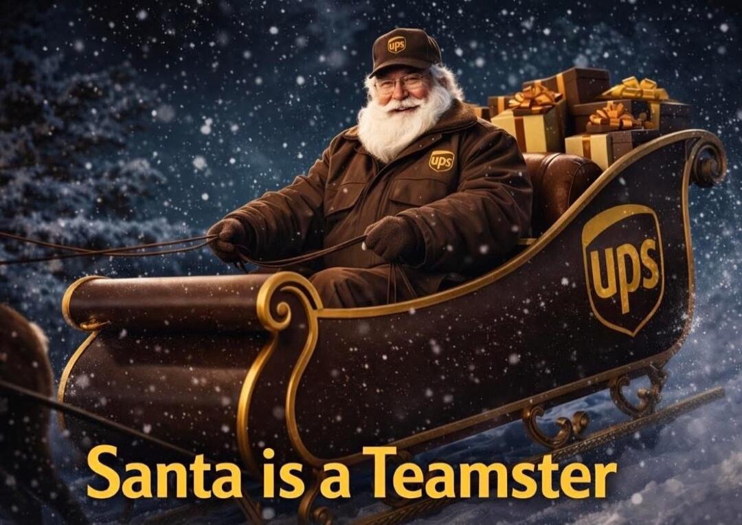 Santa is a Teamster