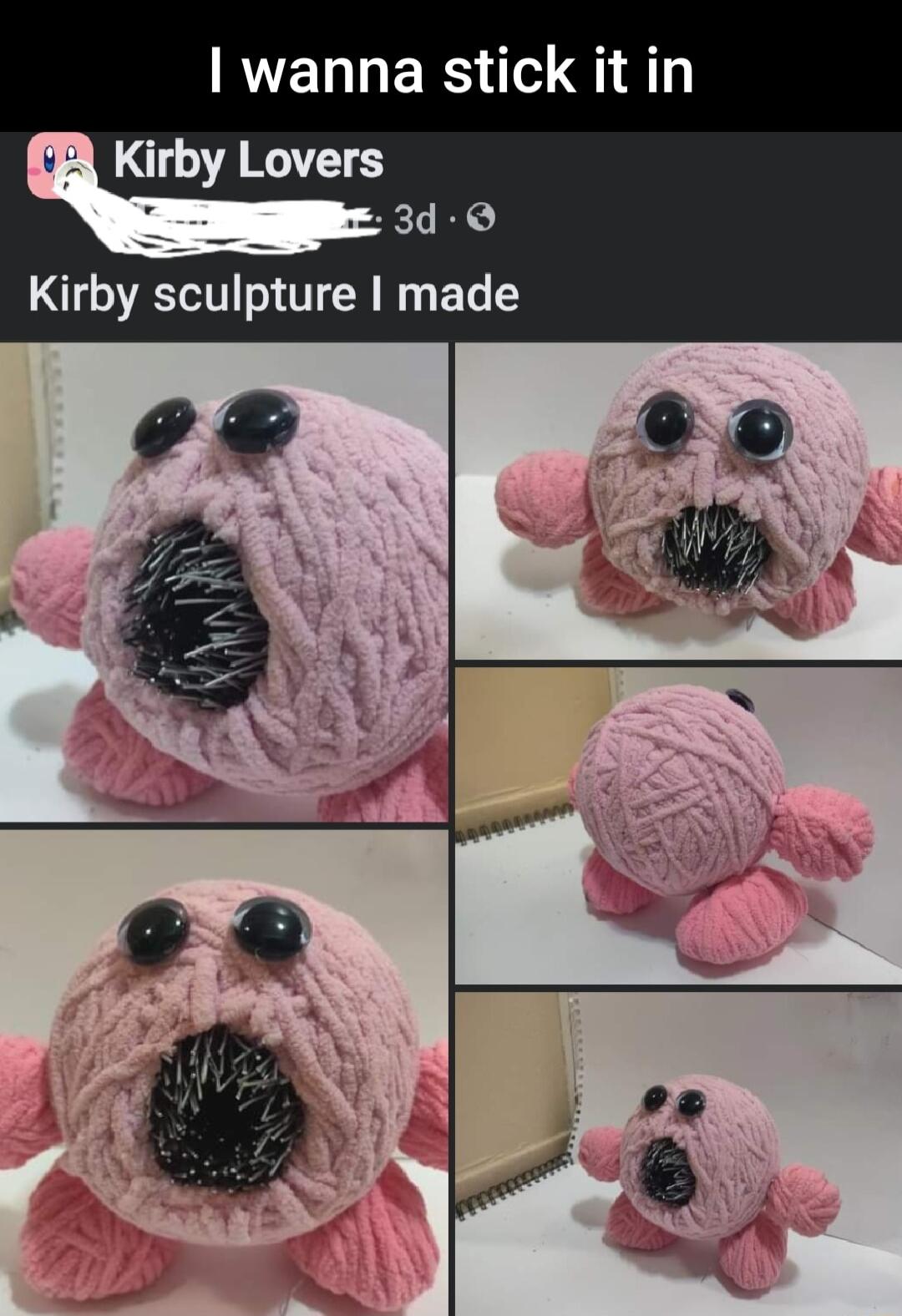 IVELLERS T il LA 3d Kirby sculpture made