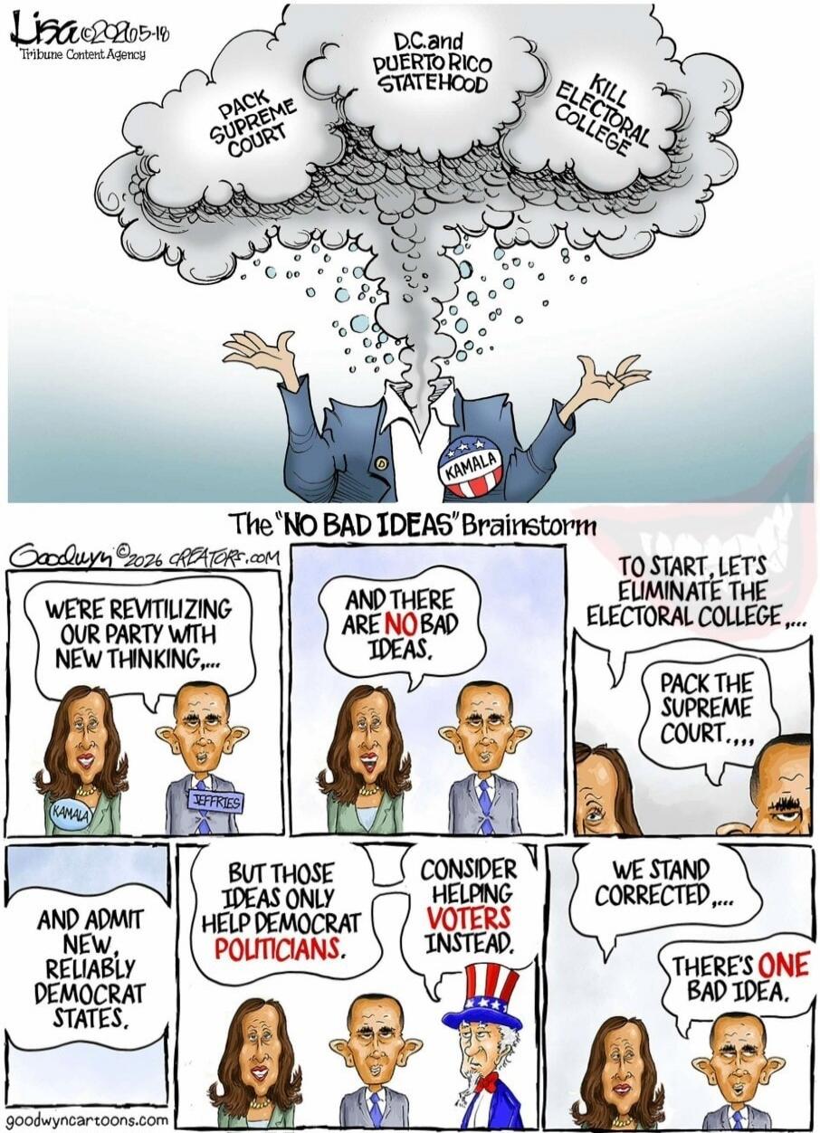 Lisa 2020-05-18 Tribune Content Agency PACK SUPREME COURT D.C. and PUERTO RICO STATEHOOD KILL ELECTORAL COLLEGE KAMALA The 