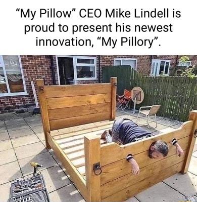 My Pillow CEO Mike Lindell is proud to present his newest innovation My Pillory