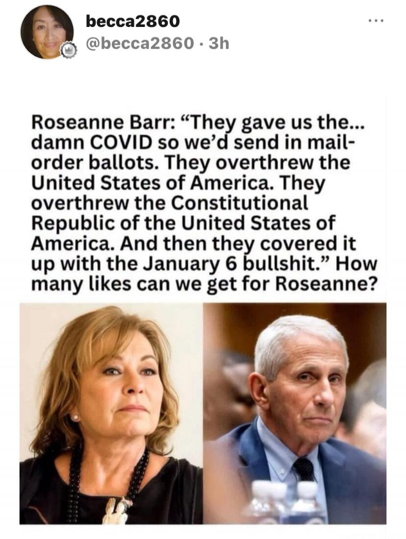 Roseanne Barr: 