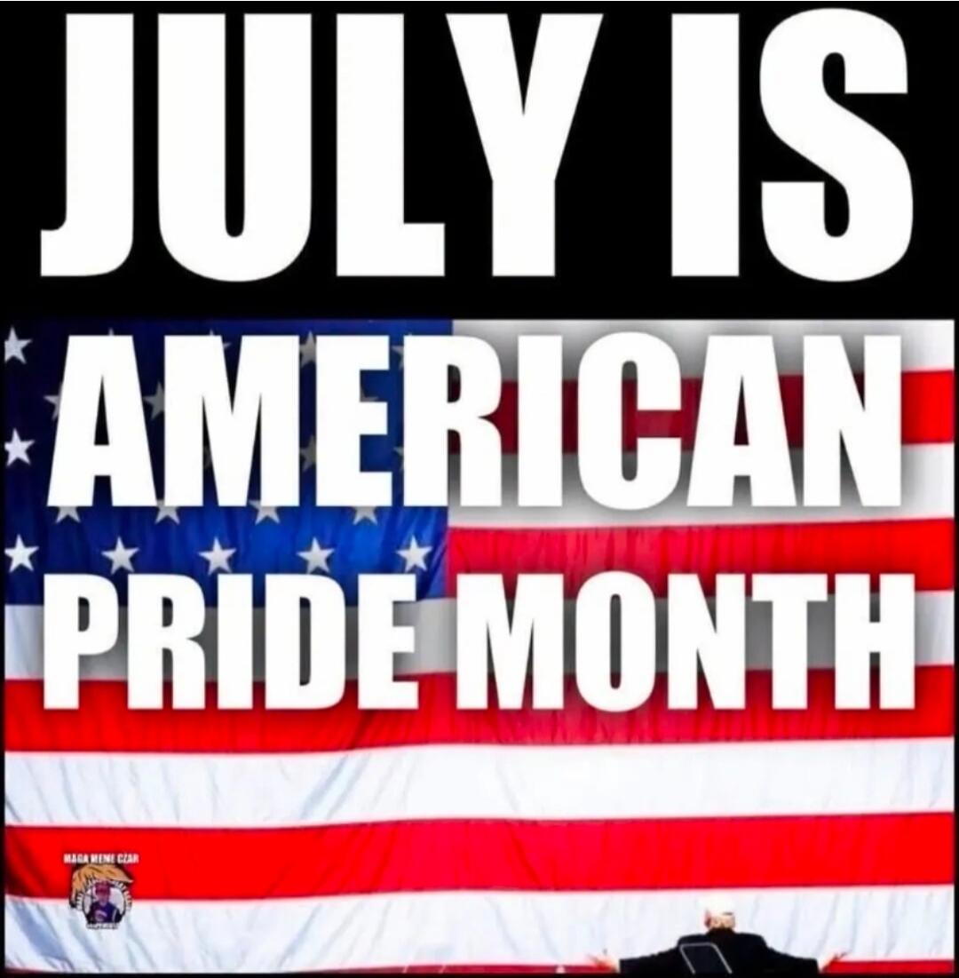 JULY IS AMERICAN PRIDE MONTH