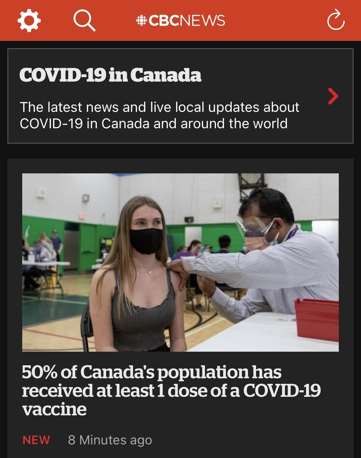 o SO QI Yo TeN2WS C COVID 19in Canada N EI S R EVEE o MIYEN oTer HUT oTe Y IK ofo1Ui COVID 19 in Canada and around the world 5 Ii B aw e 1 h 4 Wiy 5107 0 1a Ta XY o loynlb I ENi ol R s 15 received at least1dose of a COVID 19 vaccine SRV IRTICISE e e