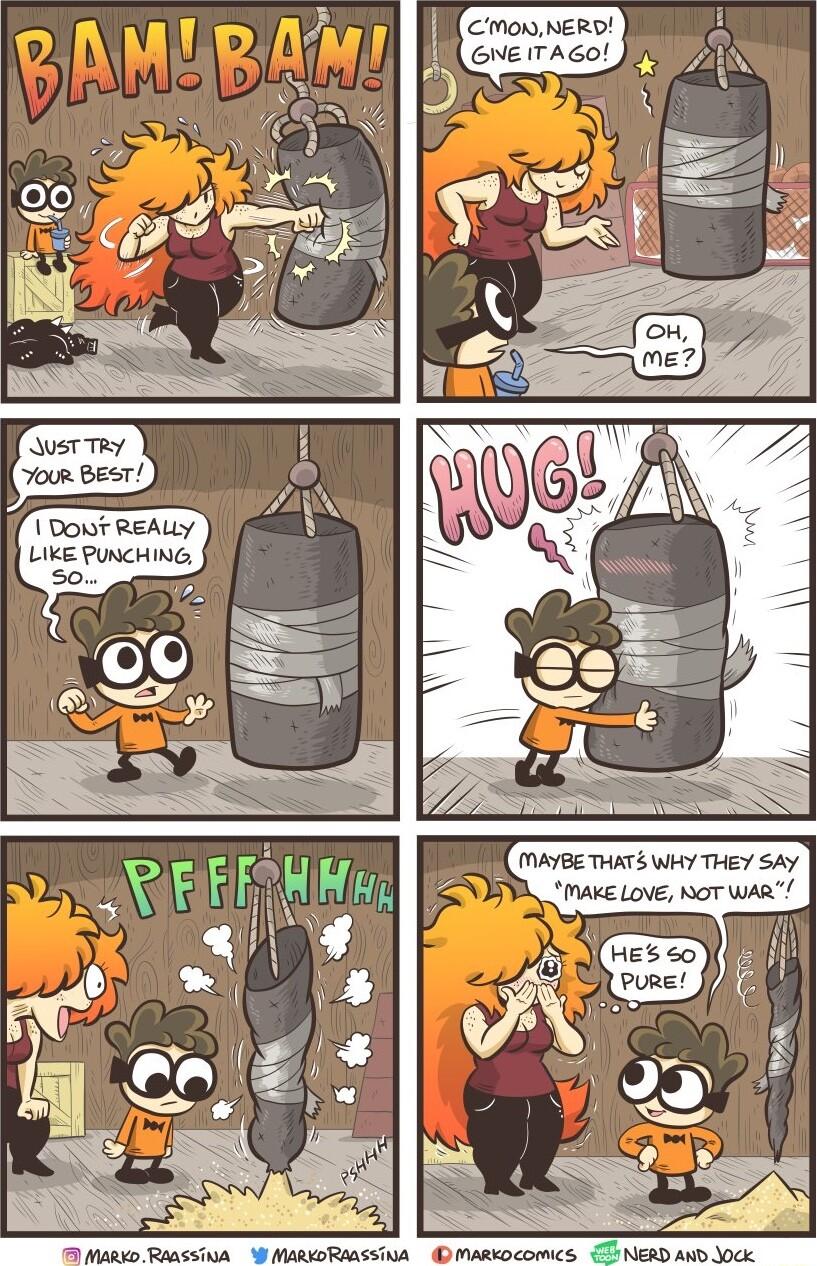 DowT REALLY LIKE PUNCHING