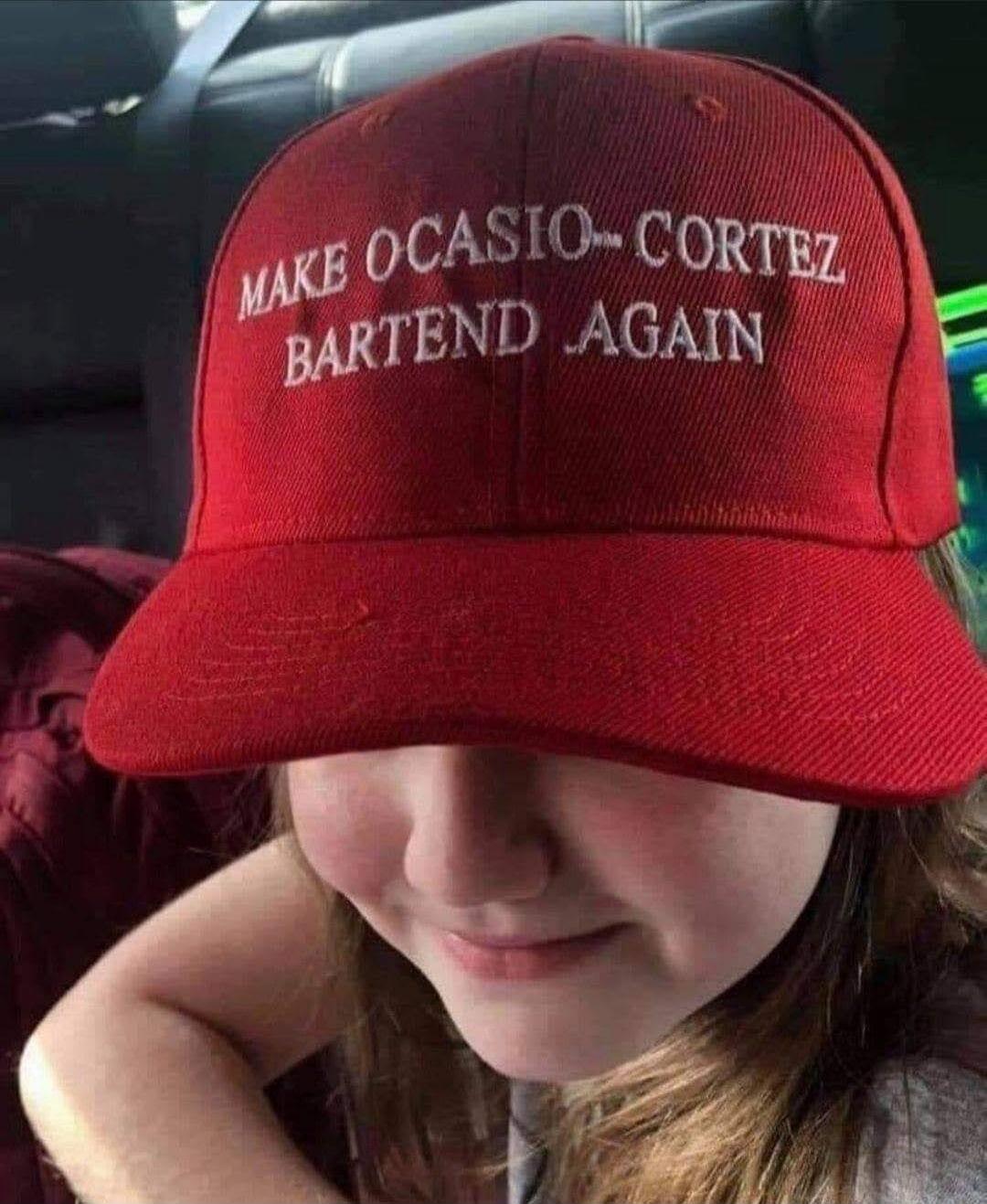 MAKE OCASIO-CORTEZ BARTEND AGAIN