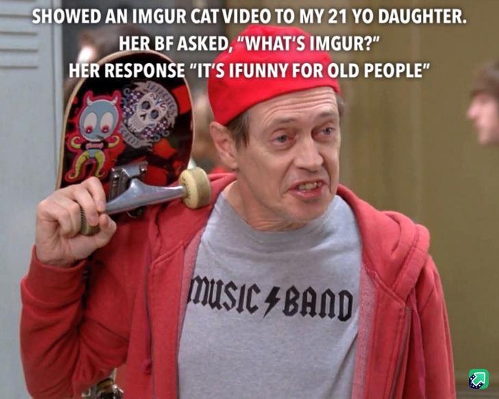 WED AN IMGUR A1 TO MY 21 YO DAUGHTER _HER BF ASKED WHATS IMGUR LI ITS IFUNNY FOR OLD PEOPLE