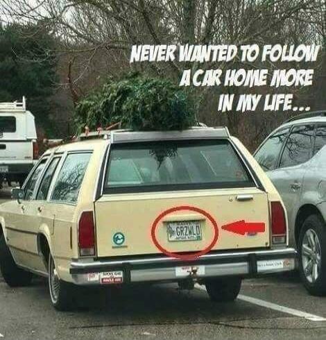 NEVER WANTED TO FOLLOW A CAR HOME MORE IN MY LIFE... GRZNL