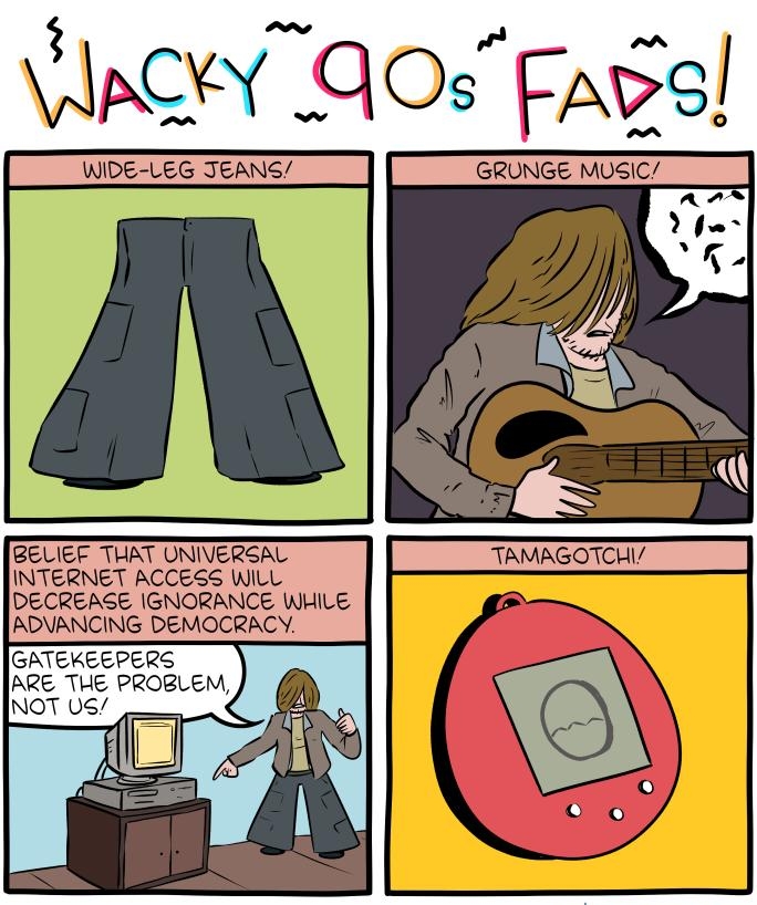 WIDE LEG JEANS GRUNGE MUSIC GATEKEEPERS ARE THE PROBLEM NOT Us