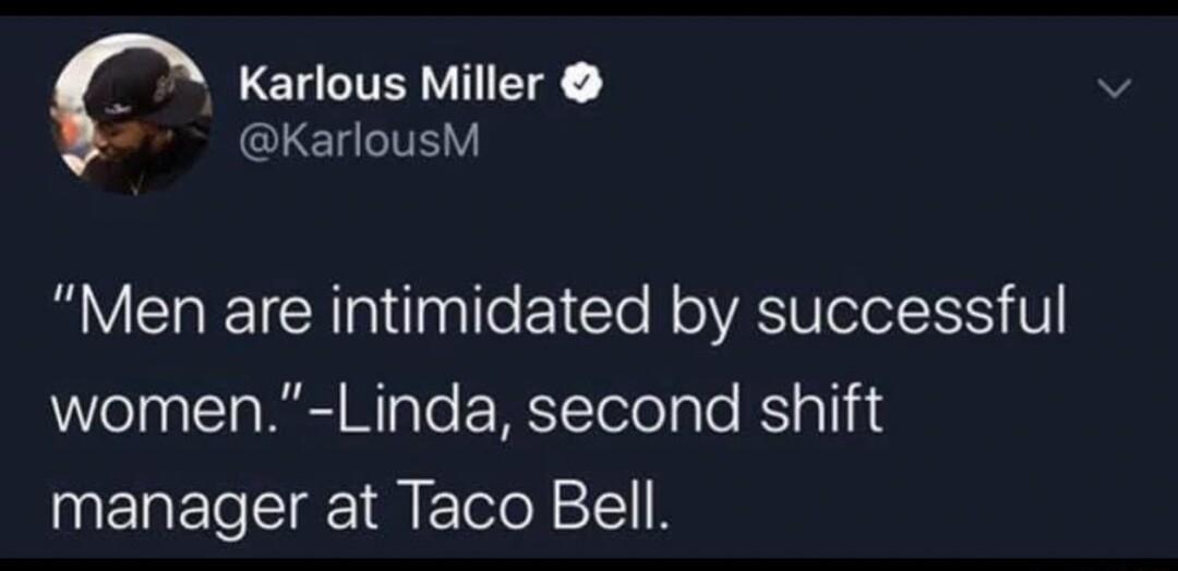 CUCTRVIEY GLeL TR RV EREICH e EI Cle RolR oS V women Linda second shift manager at Taco Bell