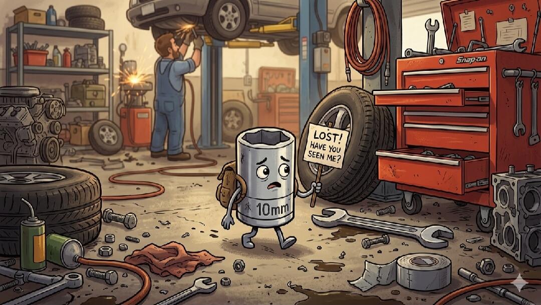 LOST! HAVE YOU SEEN ME? 10mm