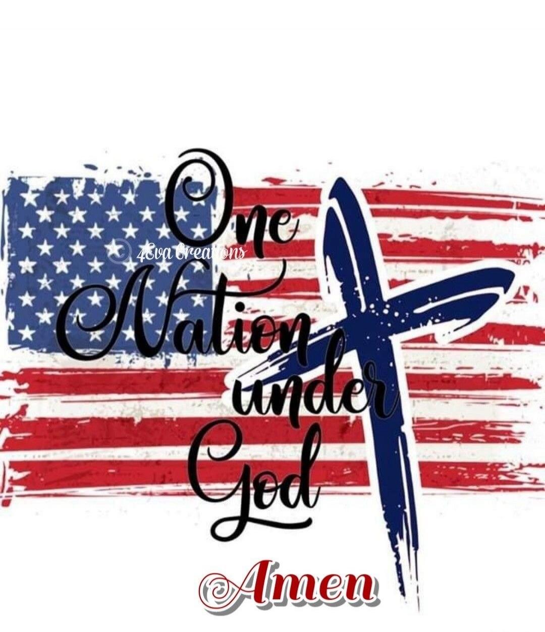 One Nation under God Amen 4Sva Creations