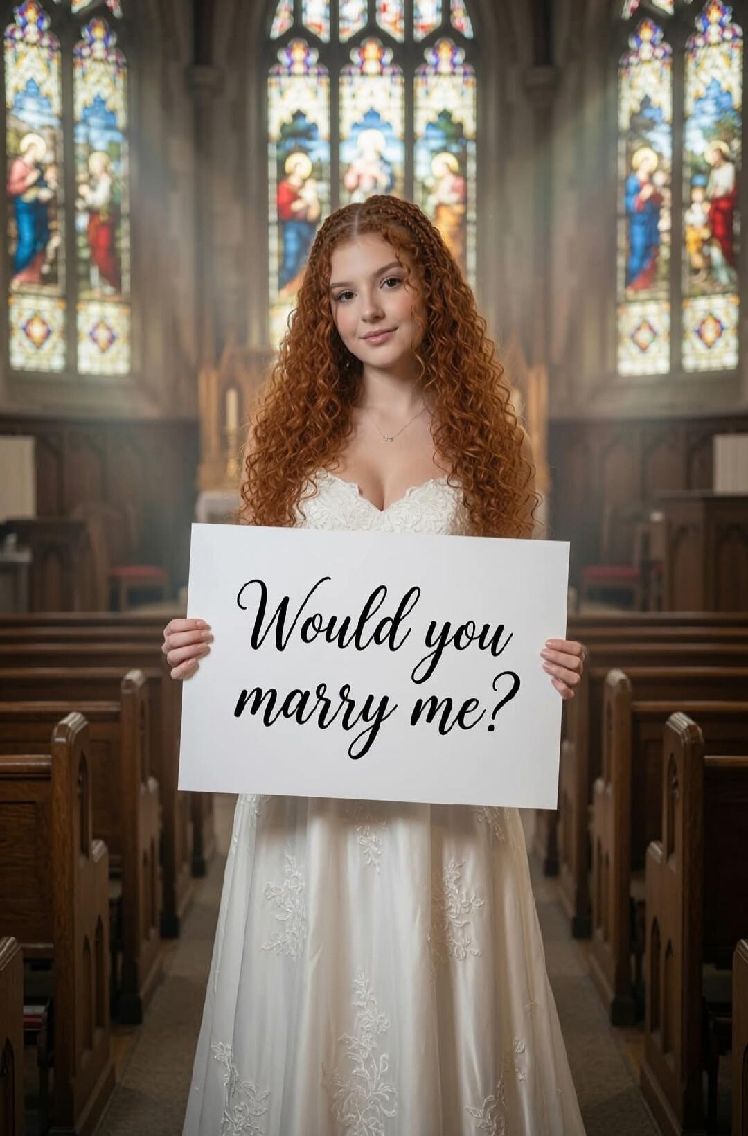 Would you marry me?