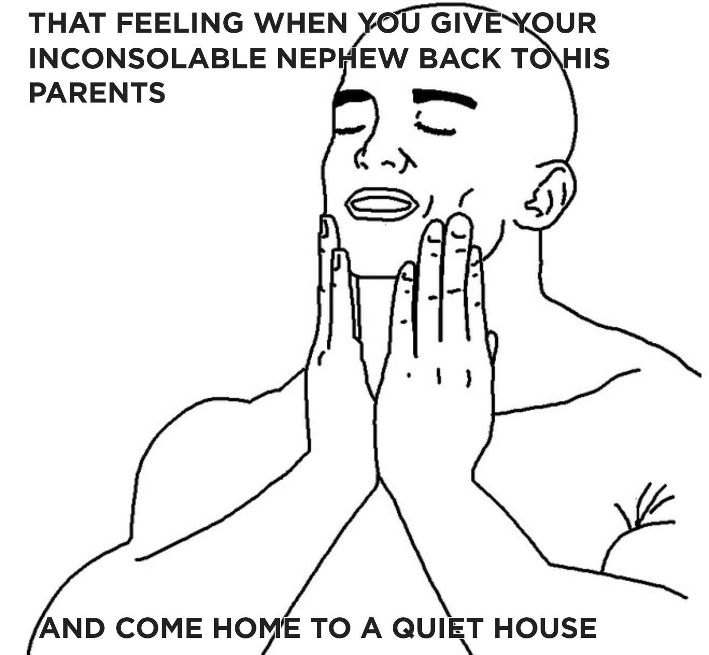 PARENTS AND COME HOME TO A QUIET HOUSE
