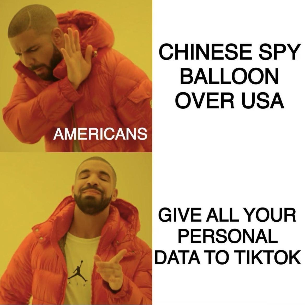 CHINESE SPY BALLOON OVER USA 1 GIVEALL YOUR PERSONAL