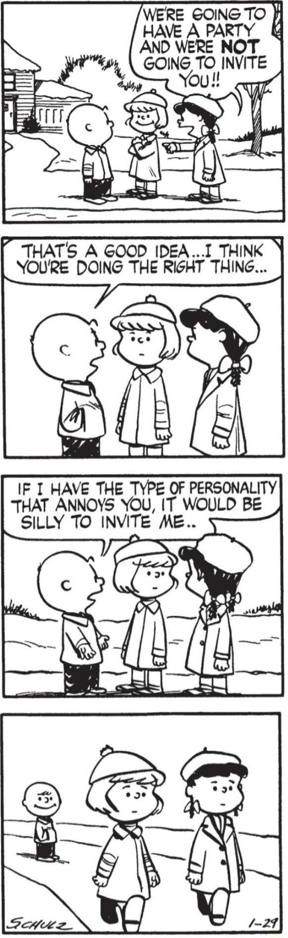 AND WERE NOT_ GOIN TO INVITE IF I HAVE THE TYPE OF PERSONALITY THAT ANNOY5 YOU IT WOULD Be SILLY TO INVITE ME i