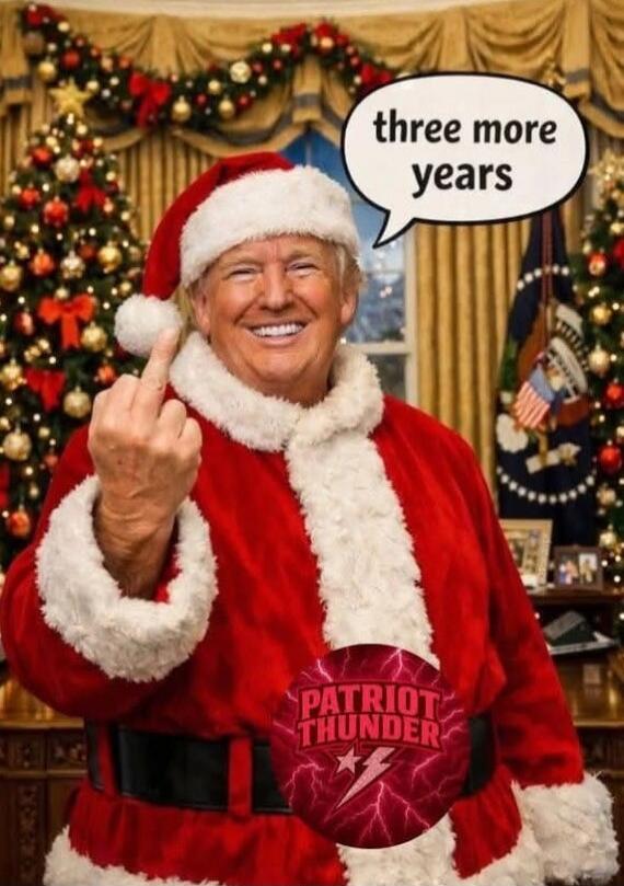three more years
PATRIOT THUNDER