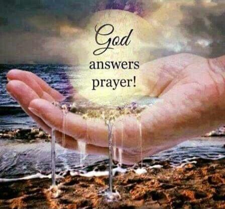 God answers prayers!