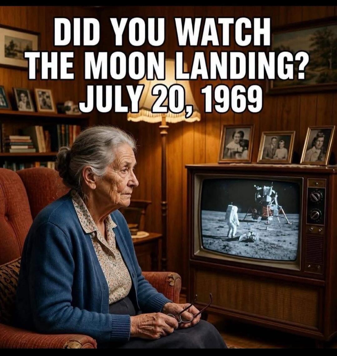 DID YOU WATCH THE MOON LANDING? JULY 20, 1969