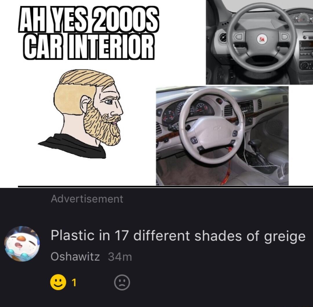 e Plastic in 17 different shades of greige Oshawitz